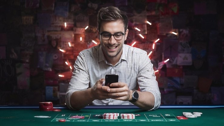 Studio live dealer apidewa slot dengan kamera multi-sudut dan meja permainan profesional